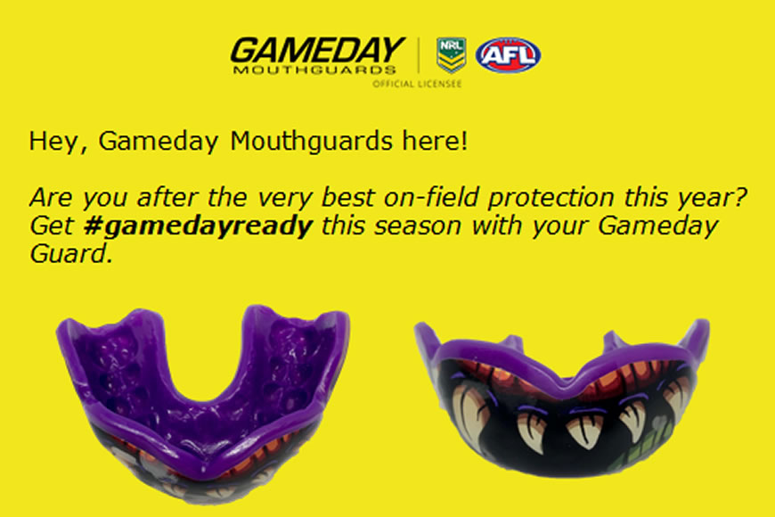 Get 20% of Game Day Mouthguards