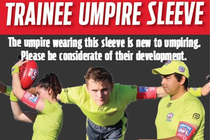 Trainee Umpire Sleeve