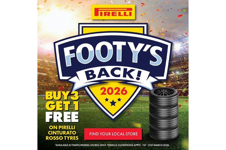 Tyrepower's Footy's Back Special