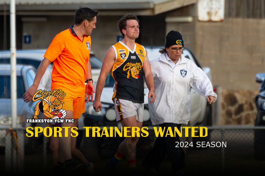 SPORTS TRAINER URGENTLY REQUIRED
